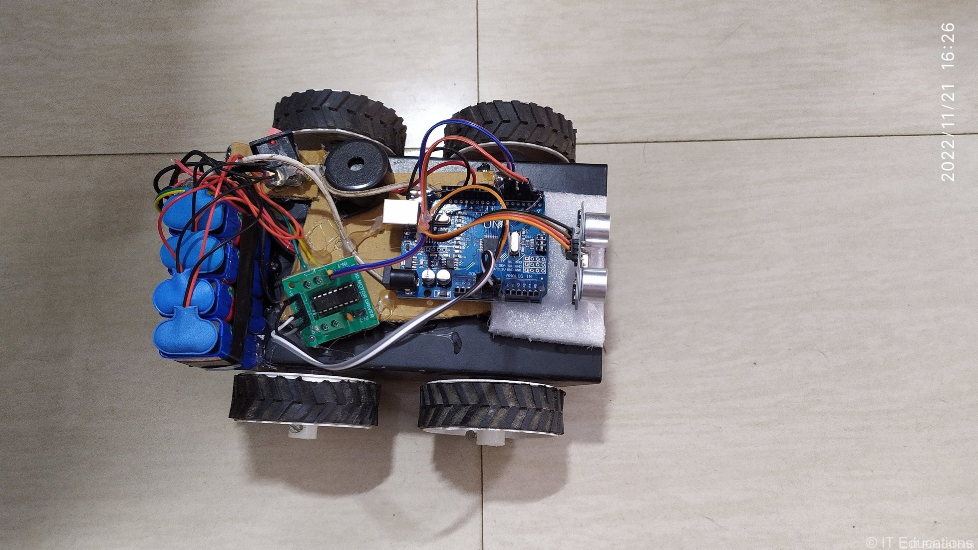 Engineering Project Maker in Nagpur - Human Following Robot Car Project